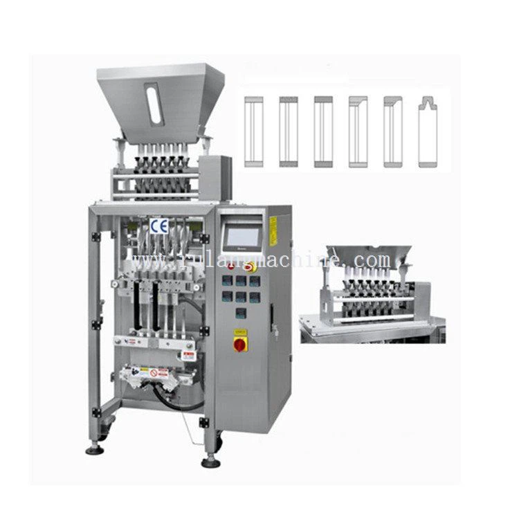 multilanes granule packing machine