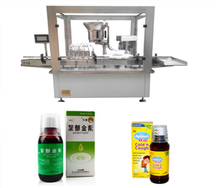 Automatic Syrup Filling Capping Machine