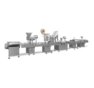 Tabet Bottle Filling Capping Labeling Machine