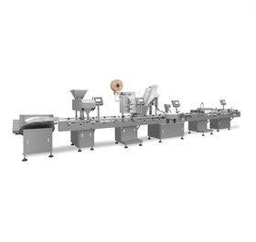 Pills Bottle Counting Filling Production Line