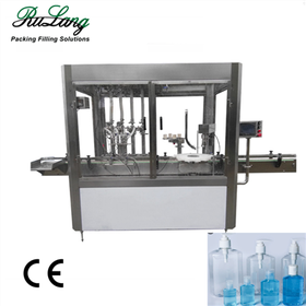 Automatic No Wash Disinfection Gel Filling Machine Alcohol Shampoo Filling Capping Machine