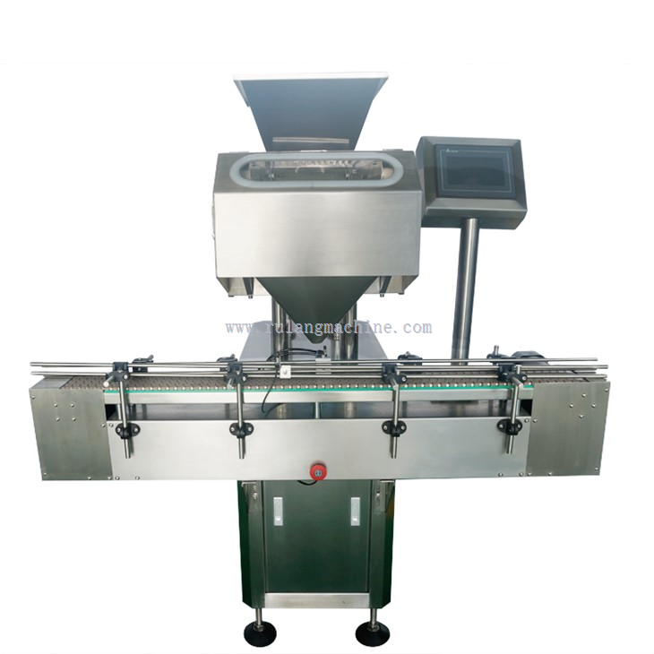 Automatic 8 Channel Candy Chocolate Tablet Capsule Counting Machine