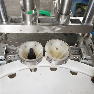 Automatic Small Perfume Bottle Filling Line For Mini Bottle Liquid Filling Crimping Machine