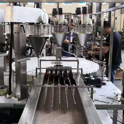 Spices Powder Bottle Filling Machine Seasoning Peper Chilli Powder Jar Packing Machine